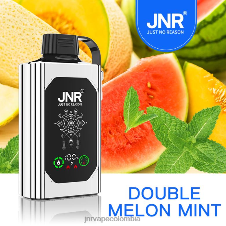 JNR Vape Colombia - JNR SHISHA caja doble melón menta X6LNF89