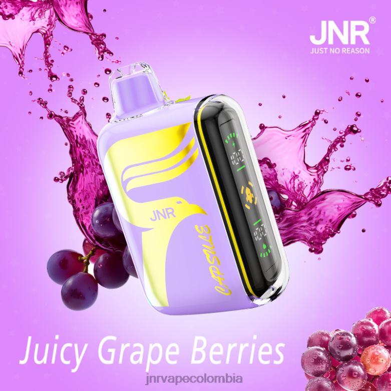 JNR Vape Shop - JNR cápsula bayas de uva jugosas X6LNF63