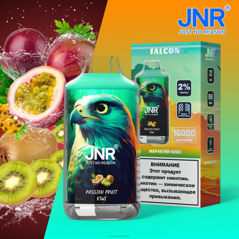 JNR Vape Colombia - kiwi de maracuyá sin frutas halcón jnr NJ422223