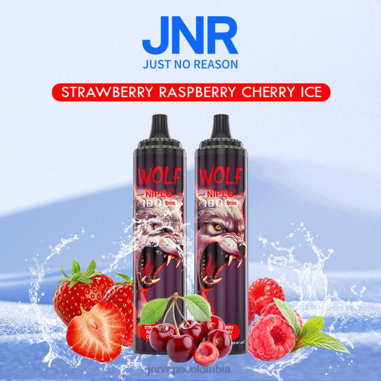 JNR Vape Pods - fresa frambuesa cereza hielo jnr lobo niplo NJ422356